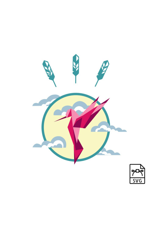 Illustration vectorielle Colibri