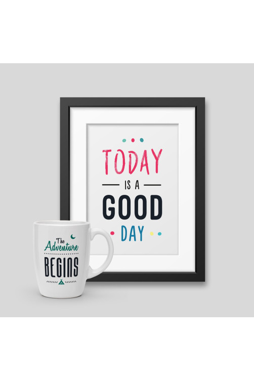 Pack Mug + Affiche encadrée