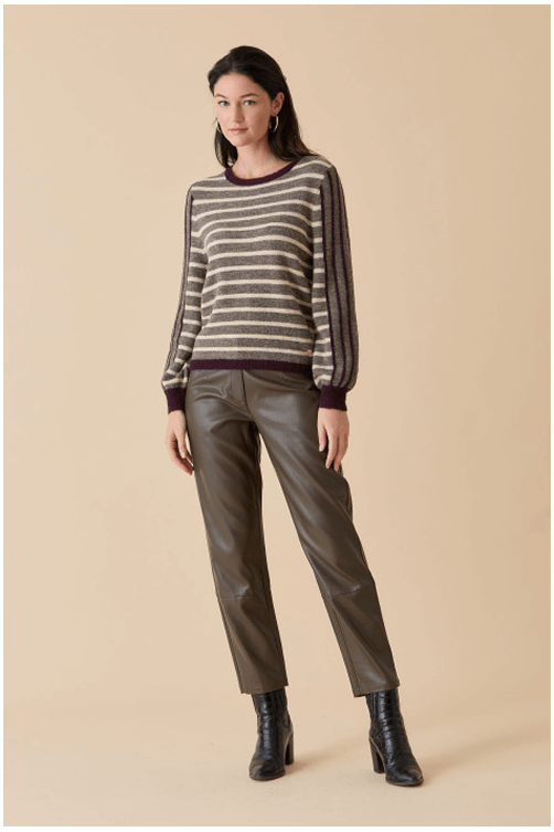 Pantalon simili cuir