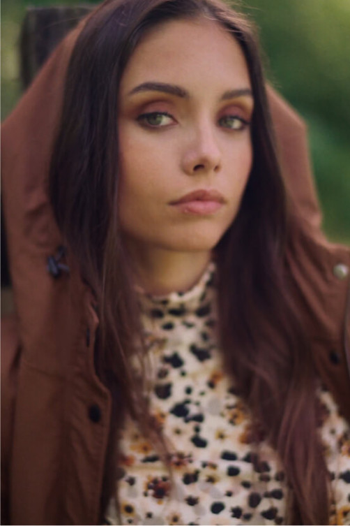 Parka longue unie capuche femme - vêtement tendance Diplodocus